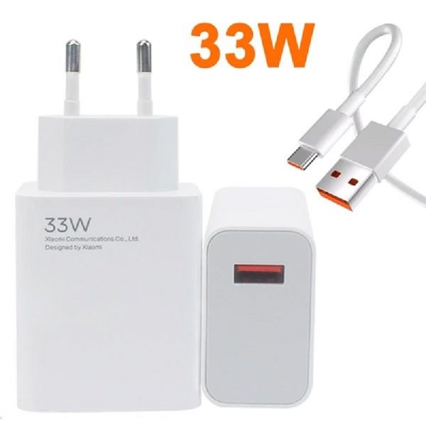 MI 33 Watt Type - c Fast Charger